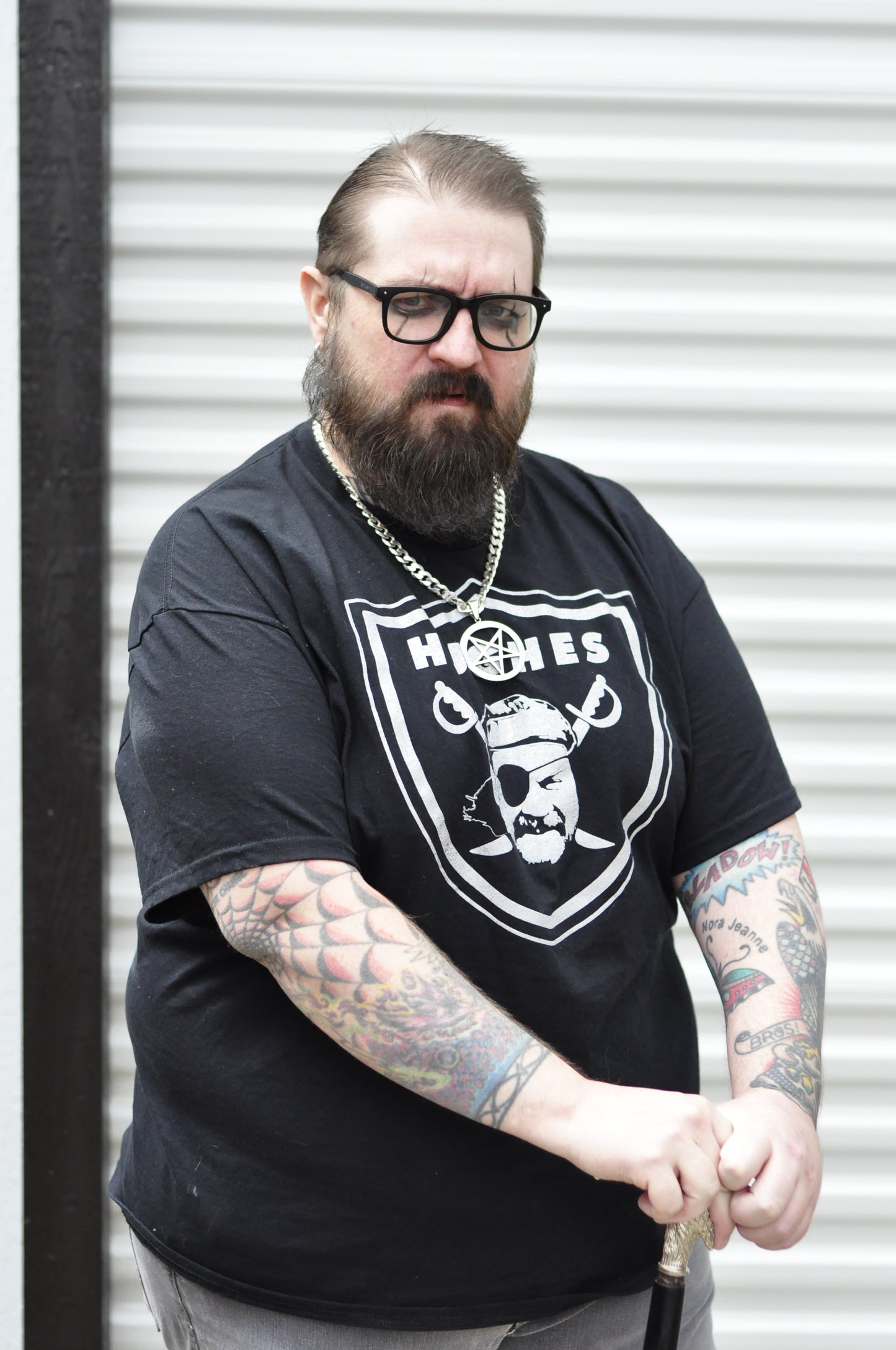 Southern Gothic Gangsters Original Design 'Pops' Unisex Mens Tee