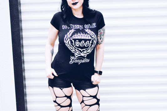 Southern Gothic Gangsters SGG Logo Women's Tee