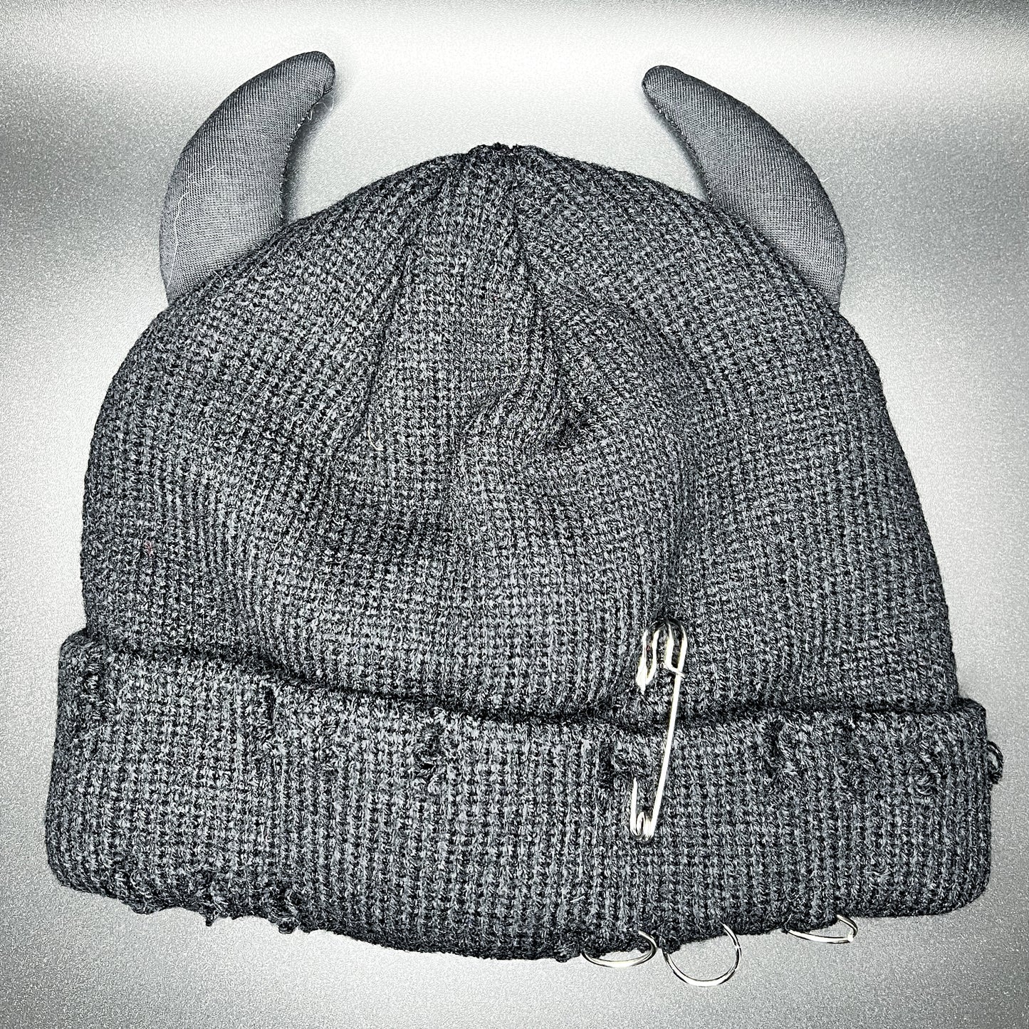 Devil horn beanie