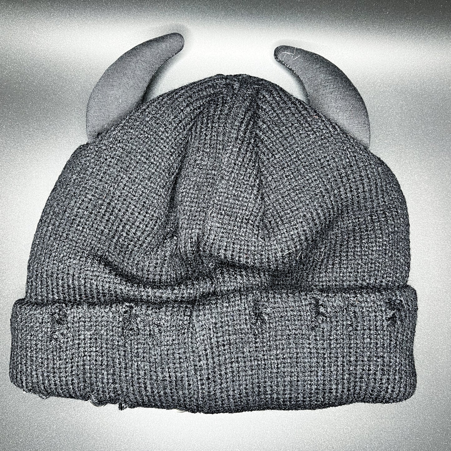 Devil horn beanie